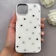قاب گوشی iPhone 13 - iPhone 14 آیفون اورجینال Unique Case یونیک کیس لاکچری رزینی طرح قلب کیوت کد 162779