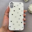 قاب گوشی iPhone X - XS آیفون اورجینال Unique Case یونیک کیس لاکچری رزینی طرح قلب کیوت کد 162783
