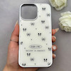 قاب گوشی iPhone 16 Pro Max آیفون اورجینال Unique Case یونیک کیس لاکچری رزینی طرح پاپیون کیوت کد 162799
