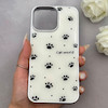 قاب گوشی iPhone 16 Pro Max آیفون اورجینال Unique Case یونیک کیس لاکچری رزینی طرح پنجه کیوت کد 162800