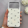 قاب گوشی iPhone 17 Pro Max آیفون اورجینال Unique Case یونیک کیس لاکچری رزینی طرح پاپیون کیوت کد 162802