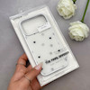 قاب گوشی iPhone 17 Pro آیفون اورجینال Unique Case یونیک کیس لاکچری رزینی طرح قلب کیوت کد 162806