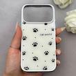 قاب گوشی iPhone 17 Pro آیفون اورجینال Unique Case یونیک کیس لاکچری رزینی طرح پنجه کیوت کد 162810