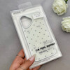 قاب گوشی iPhone 16 آیفون اورجینال Unique Case یونیک کیس لاکچری رزینی طرح قلب کیوت کد 162812