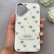 قاب گوشی iPhone 16 آیفون اورجینال Unique Case یونیک کیس لاکچری رزینی طرح پاپیون کیوت کد 162814
