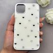 قاب گوشی iPhone 11 آیفون اورجینال Unique Case یونیک کیس لاکچری رزینی طرح قلب کیوت کد 162818