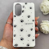 قاب گوشی Poco X7 Pro شیائومی اورجینال Unique Case یونیک کیس لاکچری رزینی طرح پنجه کیوت کد 162830
