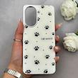 قاب گوشی Redmi A5 - Poco C71 شیائومی اورجینال Unique Case یونیک کیس لاکچری رزینی طرح پنجه کیوت کد 162840