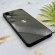 قاب گوشی Galaxy A06 سامسونگ PVD طرح کربن Porsche ضد خش پشت گلس شیشه ای محافظ لنزدار مشکی کد 163283