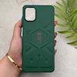 قاب گوشی Galaxy A06 سامسونگ UAG Design سیلیکونی ژله ای محافظ لنز دار سبز کد 163016