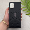 قاب گوشی Galaxy A06 سامسونگ UAG Design سیلیکونی ژله ای محافظ لنز دار مشکی کد 163018