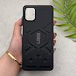 قاب گوشی Galaxy A06 سامسونگ UAG Design سیلیکونی ژله ای محافظ لنز دار مشکی کد 163018