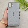 قاب گوشی Galaxy A07 سامسونگ UAG Design سیلیکونی ژله ای محافظ لنز دار طوسی کد 163021