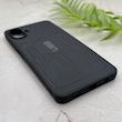 قاب گوشی Galaxy A07 سامسونگ UAG Design سیلیکونی ژله ای محافظ لنز دار مشکی کد 163023