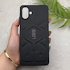 قاب گوشی Galaxy A07 سامسونگ UAG Design سیلیکونی ژله ای محافظ لنز دار مشکی کد 163023