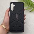 قاب گوشی Galaxy A14 سامسونگ UAG Design سیلیکونی ژله ای محافظ لنز دار مشکی کد 163025