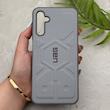 قاب گوشی Galaxy A14 سامسونگ UAG Design سیلیکونی ژله ای محافظ لنز دار طوسی کد 163028