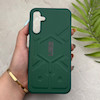 قاب گوشی Galaxy A15 سامسونگ UAG Design سیلیکونی ژله ای محافظ لنز دار سبز کد 163032