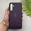قاب گوشی Galaxy A16 سامسونگ UAG Design سیلیکونی ژله ای محافظ لنز دار بنفش کد 163036