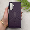 قاب گوشی Galaxy A17 سامسونگ UAG Design سیلیکونی ژله ای محافظ لنز دار بنفش کد 163041