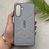 قاب گوشی Galaxy A17 سامسونگ UAG Design سیلیکونی ژله ای محافظ لنز دار طوسی کد 163042