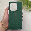 قاب گوشی Redmi Note 13 Pro 4G - Poco M6 Pro 4G - Redmi Note 14S شیائومی UAG Design سیلیکونی ژله ای محافظ لنز دار سبز کد 163067