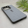 قاب گوشی Redmi Note 14 4G شیائومی UAG Design سیلیکونی ژله ای محافظ لنز دار طوسی کد 163077