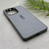 قاب گوشی Redmi Note 13 4G شیائومی UAG Design سیلیکونی ژله ای محافظ لنز دار طوسی کد 163081