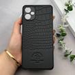 قاب گوشی Galaxy A06 سامسونگ Polo Design چرمی سخت محافظ لنزدار مشکی کد 163228