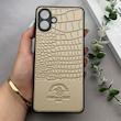 قاب گوشی Galaxy A07 سامسونگ Polo Design چرمی سخت محافظ لنزدار بژ کد 163233
