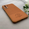 قاب گوشی Galaxy A17 سامسونگ Polo Design چرمی سخت محافظ لنزدار عسلی کد 163243