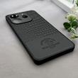 قاب گوشی Redmi Note 14 4G شیائومی Polo Design چرمی سخت محافظ لنزدار مشکی کد 163273