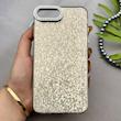 قاب گوشی iPhone 7 Plus - iPhone 8 Plus آیفون اورجینال لاکچری یونیک کیس شاین شطرنجی لنز نگین دار طلایی کد 163181