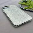قاب گوشی iPhone 7 Plus - iPhone 8 Plus آیفون اورجینال لاکچری یونیک کیس شاین شطرنجی لنز نگین دار نقره ای کد 163182