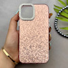 قاب گوشی iPhone 12 - iPhone 12 Pro آیفون اورجینال لاکچری یونیک کیس شاین شطرنجی لنز نگین دار صورتی کد 163185
