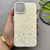 قاب گوشی iPhone 13 - iPhone 14 آیفون اورجینال لاکچری یونیک کیس شاین شطرنجی لنز نگین دار نقره ای کد 163188