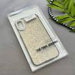 قاب گوشی iPhone X - XS آیفون اورجینال لاکچری یونیک کیس شاین شطرنجی لنز نگین دار طلایی کد 163190