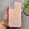 قاب گوشی iPhone 12 Pro Max آیفون اورجینال لاکچری یونیک کیس شاین شطرنجی لنز نگین دار صورتی کد 163192