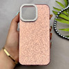 قاب گوشی iPhone 15 Pro Max آیفون اورجینال لاکچری یونیک کیس شاین شطرنجی لنز نگین دار صورتی کد 163198