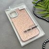 قاب گوشی iPhone 11 آیفون اورجینال لاکچری یونیک کیس شاین شطرنجی لنز نگین دار صورتی کد 163211