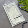 قاب گوشی iPhone 17 آیفون اورجینال لاکچری یونیک کیس شاین شطرنجی لنز نگین دار نقره ای کد 163213