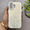 قاب گوشی iPhone 17 آیفون اورجینال لاکچری یونیک کیس شاین شطرنجی لنز نگین دار نقره ای کد 163213