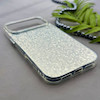 قاب گوشی iPhone 17 Pro Max آیفون اورجینال لاکچری یونیک کیس شاین شطرنجی لنز نگین دار نقره ای کد 163220