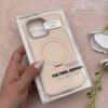 قاب گوشی iPhone 15 Pro Max آیفون FlexStand مگ سیف Magsafe اورجینال استند شو iRon Ring لنز برجسته کرمی کد 163006