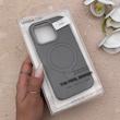 قاب گوشی iPhone 16 Pro آیفون FlexStand مگ سیف Magsafe اورجینال استند شو iRon Ring لنز برجسته خاکستری کد 163009