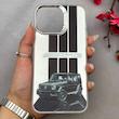 قاب گوشی iPhone 15 Pro Max آیفون So CooL اورجینال فانتزی براش لیزری لنز کرومی لاکچری طرح AMG جی کلاس کد 162923
