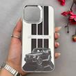 قاب گوشی iPhone 16 Pro Max آیفون So CooL اورجینال فانتزی براش لیزری لنز کرومی لاکچری طرح AMG جی کلاس کد 162924