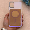 قاب گوشی Galaxy A06 سامسونگ اورجینال Bubble Case رنگی طرح مگ سیف سری 17 لنز برجسته کد 163924