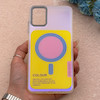 قاب گوشی Galaxy A06 سامسونگ اورجینال Bubble Case رنگی طرح مگ سیف سری 17 لنز برجسته کد 163926