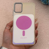 قاب گوشی Galaxy A06 سامسونگ اورجینال Bubble Case رنگی طرح مگ سیف سری 17 لنز برجسته کد 163925